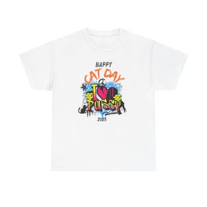 Funny Cat Day T-Shirt, Unisex Cotton Tee, Cat Lover Gift, Pet Owner Humor Shirt, Cute Graphic Tee for Cat Owners