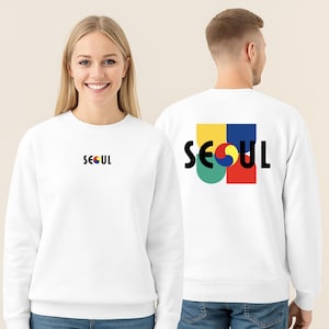 Colorful Taeguk Symbol Sweatshirt: Kpop Kdrama Korean Culture Crewneck