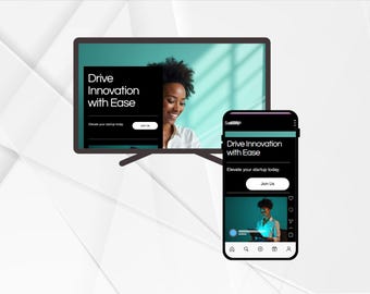 Modern SaaS Website Template | Wix Editable Landing Page for Startups & Tech Companies