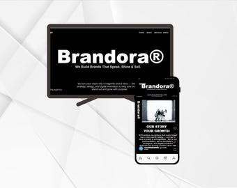 Wix Studio Business Template | Stylish Agency & Freelancer Portfolio Website