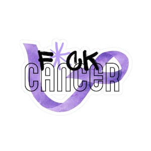 F All Cancer Sticker