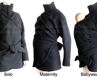 Baby Wearing Coat, No INSERT babywearing coat, Maternity, Maternity Jacket. Maternity Coat, Fleece, Babywearing Coat, Baby Wearing Jacket