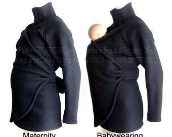 Maternity, Babywearing Coat SALE, Maternity Clothes, Baby Clothes, Baby Wearing Coat, Mei Tai, Babywearing, Maternity Coat, Baby Wearing