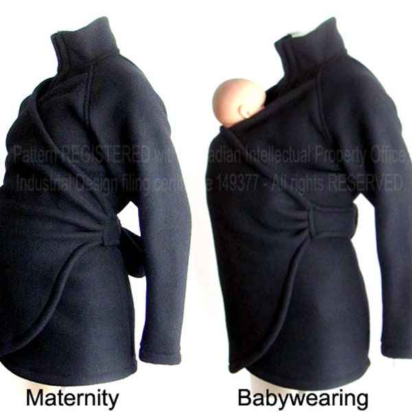 Maternity, Babywearing Coat SALE, Maternity Clothes, Baby Clothes, Baby Wearing Coat, Mei Tai, Babywearing, Maternity Coat, Baby Wearing