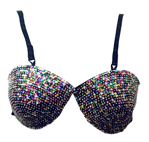 Sequin Sunglass Bra Lite Multi - image 1