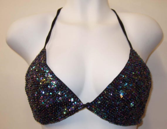 Sequin Bikini Set Peacock (2pc set) - image 1