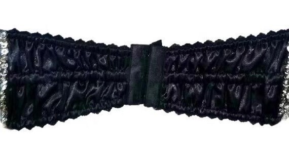 Sequin Bra Bustier: Lightweight Multi-Color Stret… - image 2