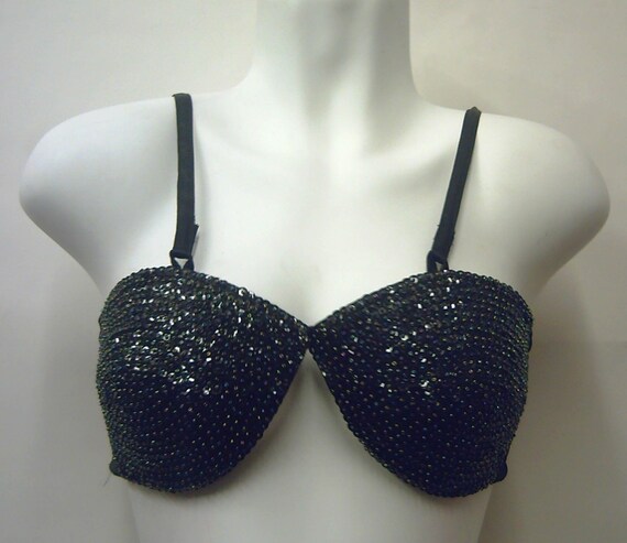 Sequin Sunglass Bra Peacock - image 1