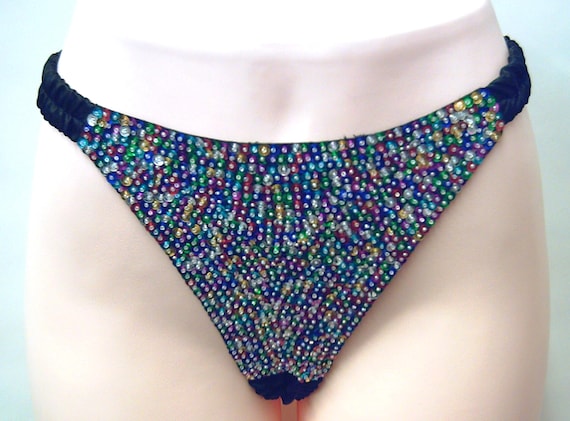 Sequin Bikini Lite Multi (bottom only/one size) - image 1