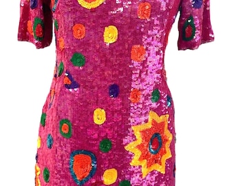 coach sequin dress COACH Womens Size 0 1949 Sequin Horse Red Silk Maxi Lace Dress