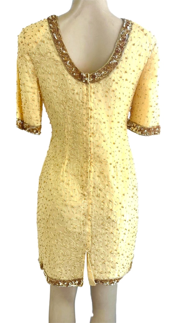 green floral shift dress Springtime Mini dress