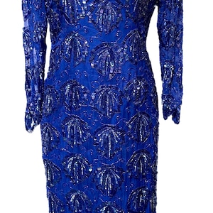 gold sequined dress Glitz & Glamour Dress in Champagne Sequins