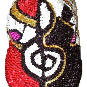 Gorro de lentejuelas, estilo swing, accesorio unisex para fiestas, tocado brillante para disfraces de baile, sombrero de lentejuelas de lujo