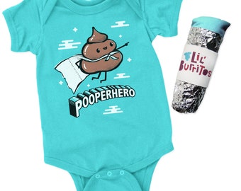 Pooperhero Baby Bodysuit/Toddler Tee