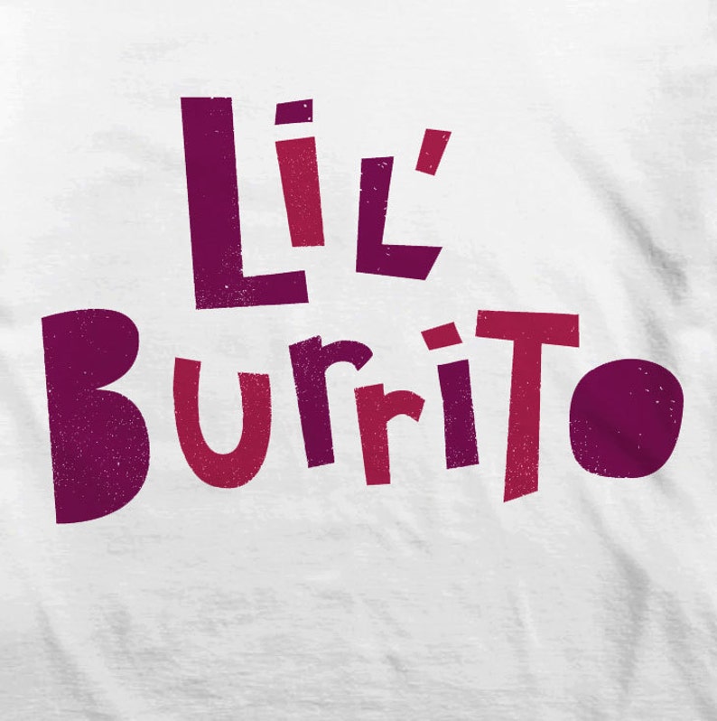 Lil' Burrito Baby Bodysuit/ Toddler Tee image 3