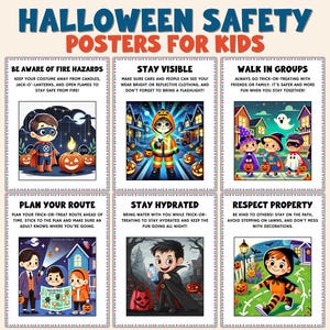 Halloween Safety Poster Etsy halloween-safety-poster-etsy