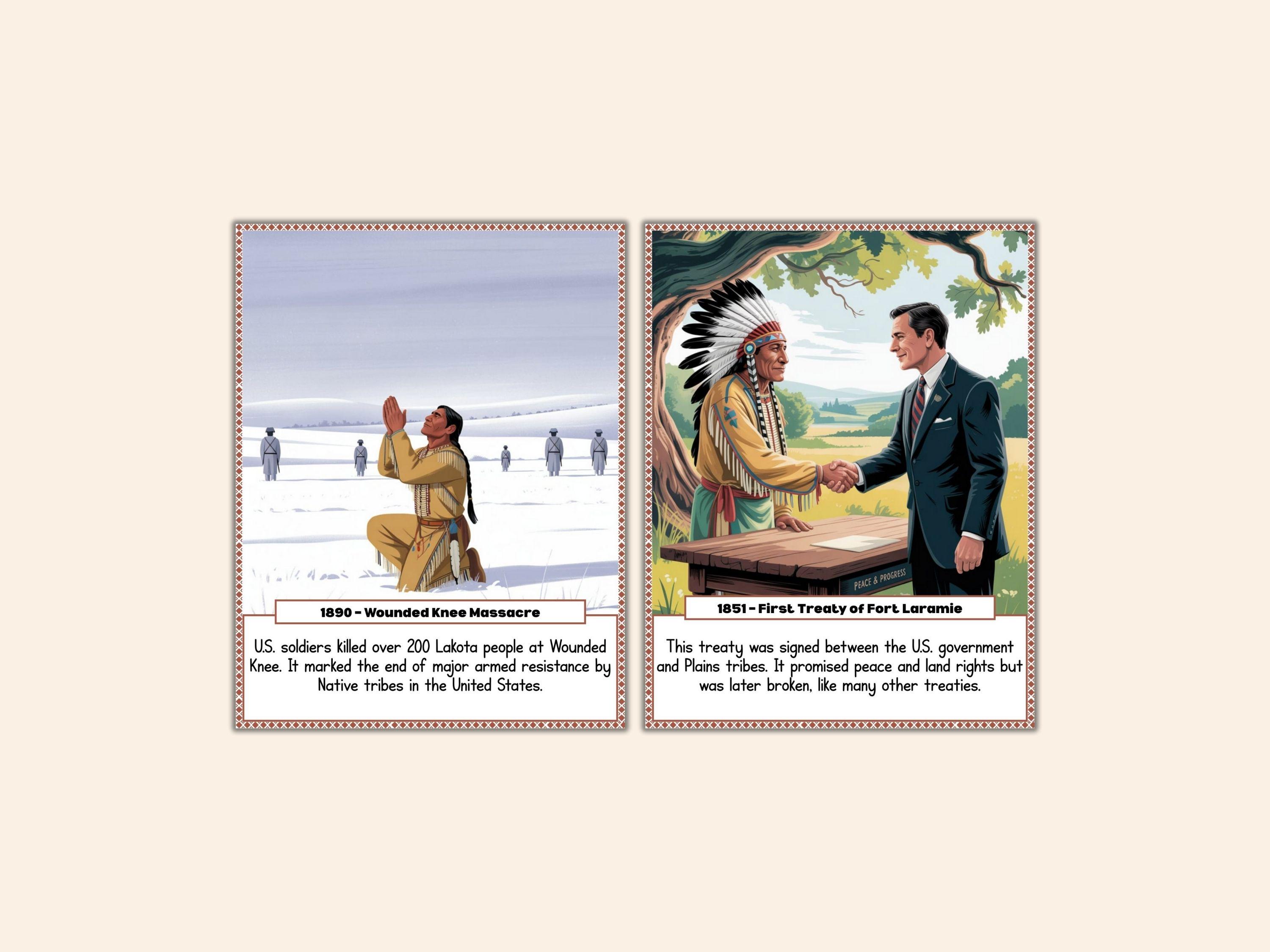 Native Time Line 20 Native American Timeline Posters Set • History Events & Milestones ...