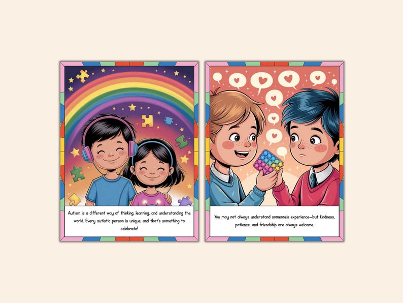 25 Autism Awareness Month Posters | What is Autism Facts for Kids | SEL ...