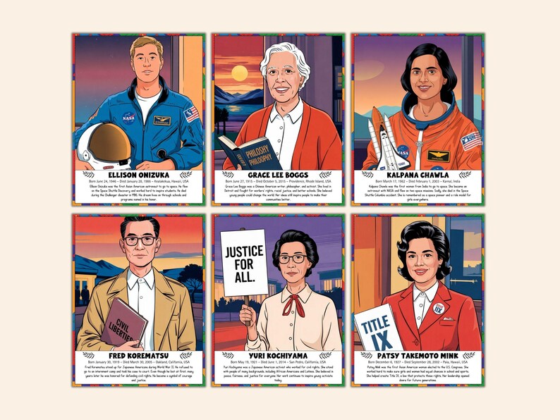 AAPI Heritage Month Classroom Decor | Asian American Posters Bulletin ...