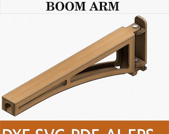 Overhead Dust Hose Boom Arm CNC Woodworking