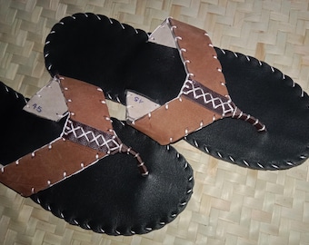 Handmade Leather Sandals – Recycled Tyre Sole, Maasai Fashion