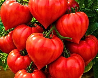 20 gigantische ossenharttomatenzaden – erfstuk, vlezig, niet-ggo