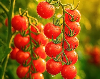 150 Super Sweet Cherry Tomato Seeds – High Yield Cherry Tomato for Home Garden – Fresh Vegetable Seeds