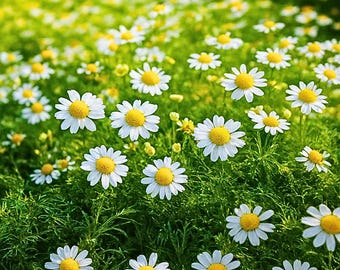 200 Romeinse kamillezaden | Chamaemelum Nobile | Gazonbodembedekker | Heirloom kruidentuinplant