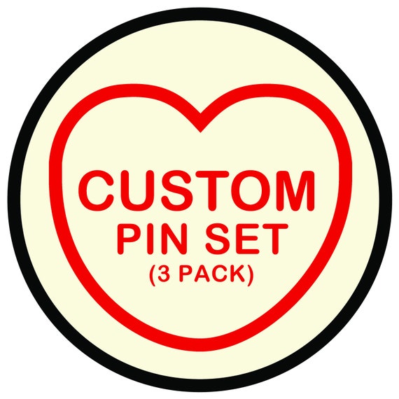 PERSONALIZED Candy Heart Earring order two for complete set
