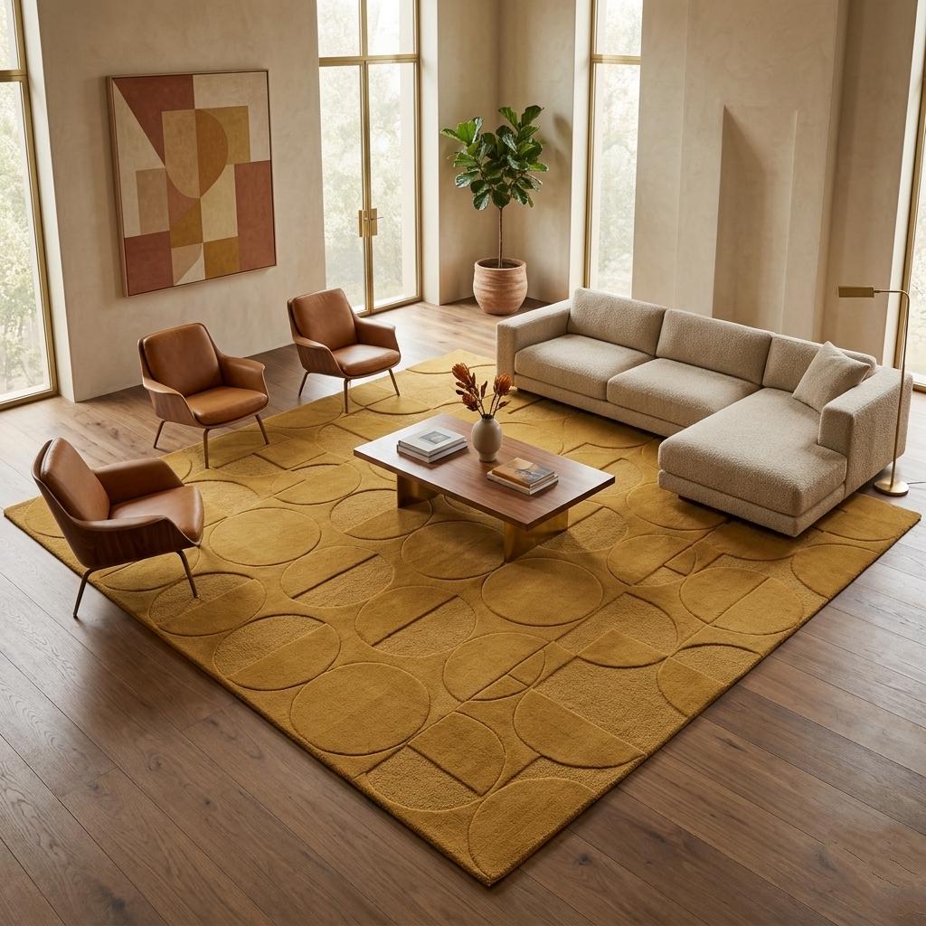 Mid century rug - Etsy 日本