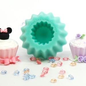 1:12 Giant Cupcake Cake Mold-NEW UV Resin Ready Clear Molds Available!!