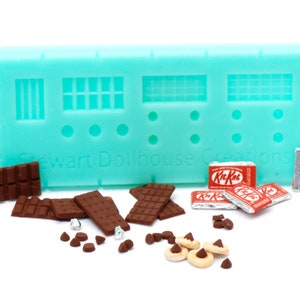 1:12 Chocolate Bar mold and more! NEW!