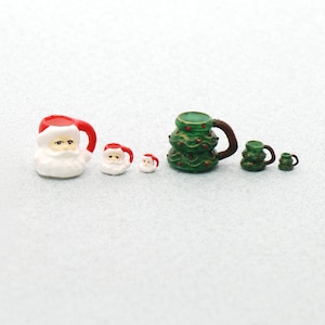 Santa and Christmas Tree Mug Set Kit NEW! All Scales