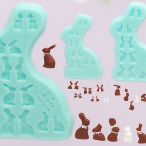 Chocolate Bunny Mold Available in all 3 scales