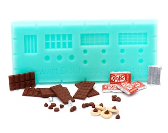 1:12 Chocolate Bar mold and more! NEW!