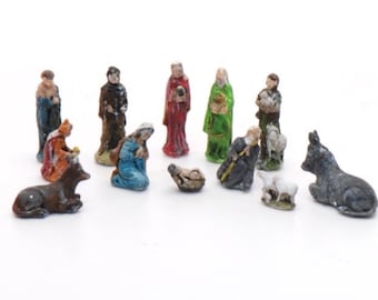 Nativity Set of 12 Figurines KIT ~ In 3 Scales ~ NEW!