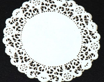 Miniature Doilies for Doll Houses #1005