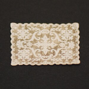 Miniature Laser Cut Doily Placemat