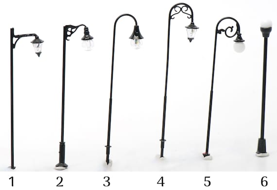 Dollhouse Miniature, 1:48 Yard Lights~ NEW~ Already lit and ready to install!