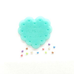 1:48 Heart Macaron Mold -NEW UV Resin Ready Clear Molds Available!!