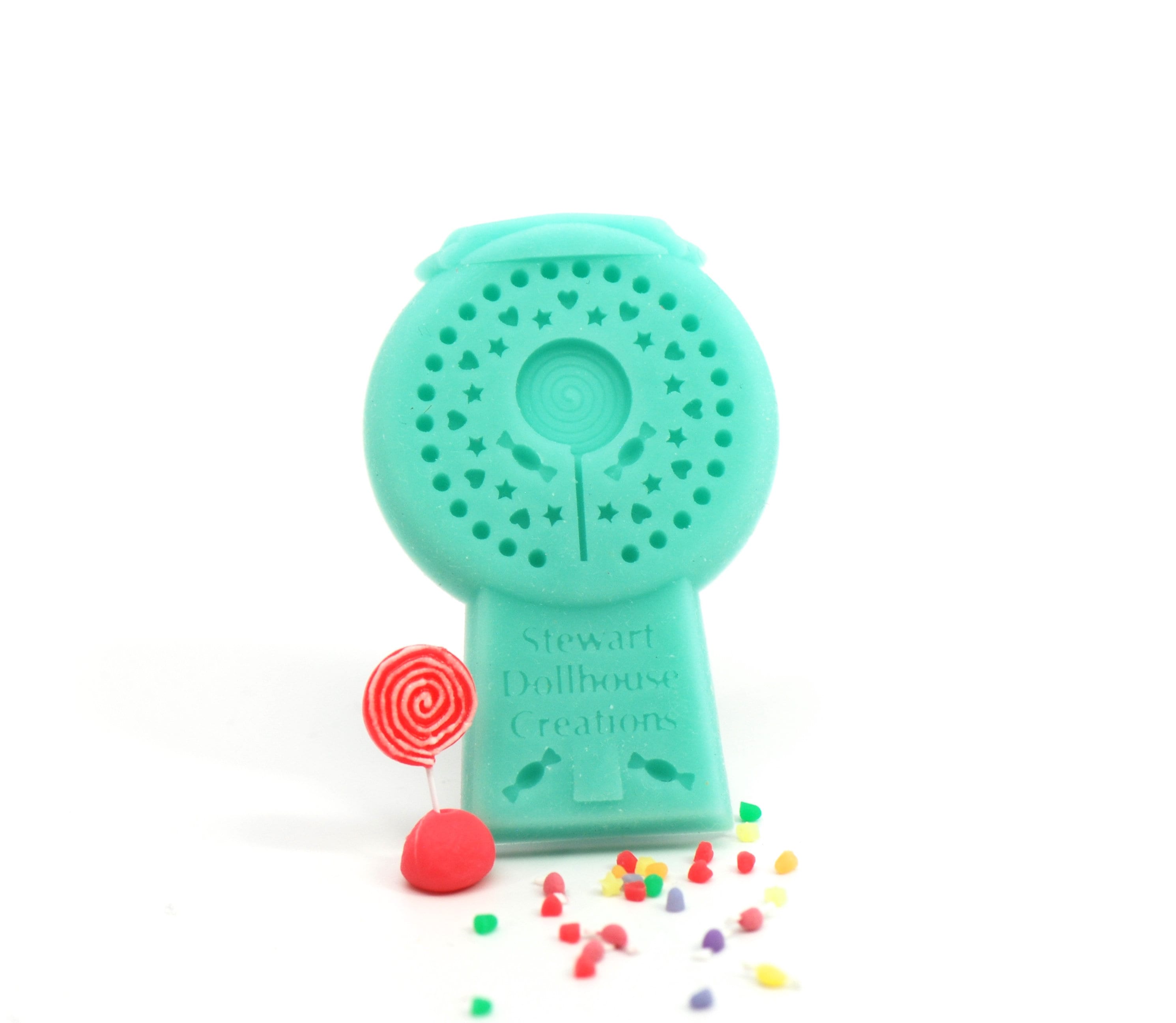 1:12 Scale, Gumdrop & Taffy Candy Mold -NEW UV Resin Ready Clear Molds Available!!