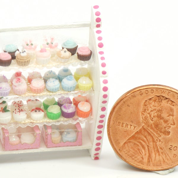 1:48 Kit de vitrine Cupcake Emporium Cupcake NOUVEAU!