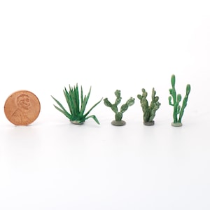 1:48 Set of 4 Medium Cacti Kit ~NEW!