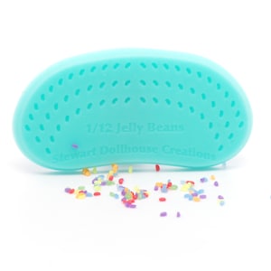 1:12 Jelly Bean Mold -NEW UV Resin Ready Clear Molds Available!!