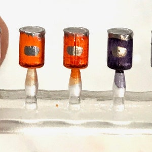 1:48 Pie Filling or Jam Jars Kit set of 9 NEW!