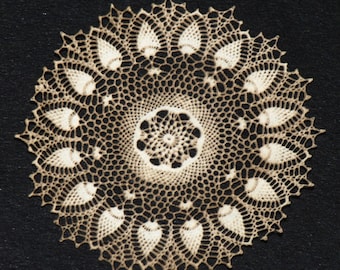 Miniature Laser Cut Round Doily