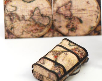 1:48 Globe Suitcase kit with Map