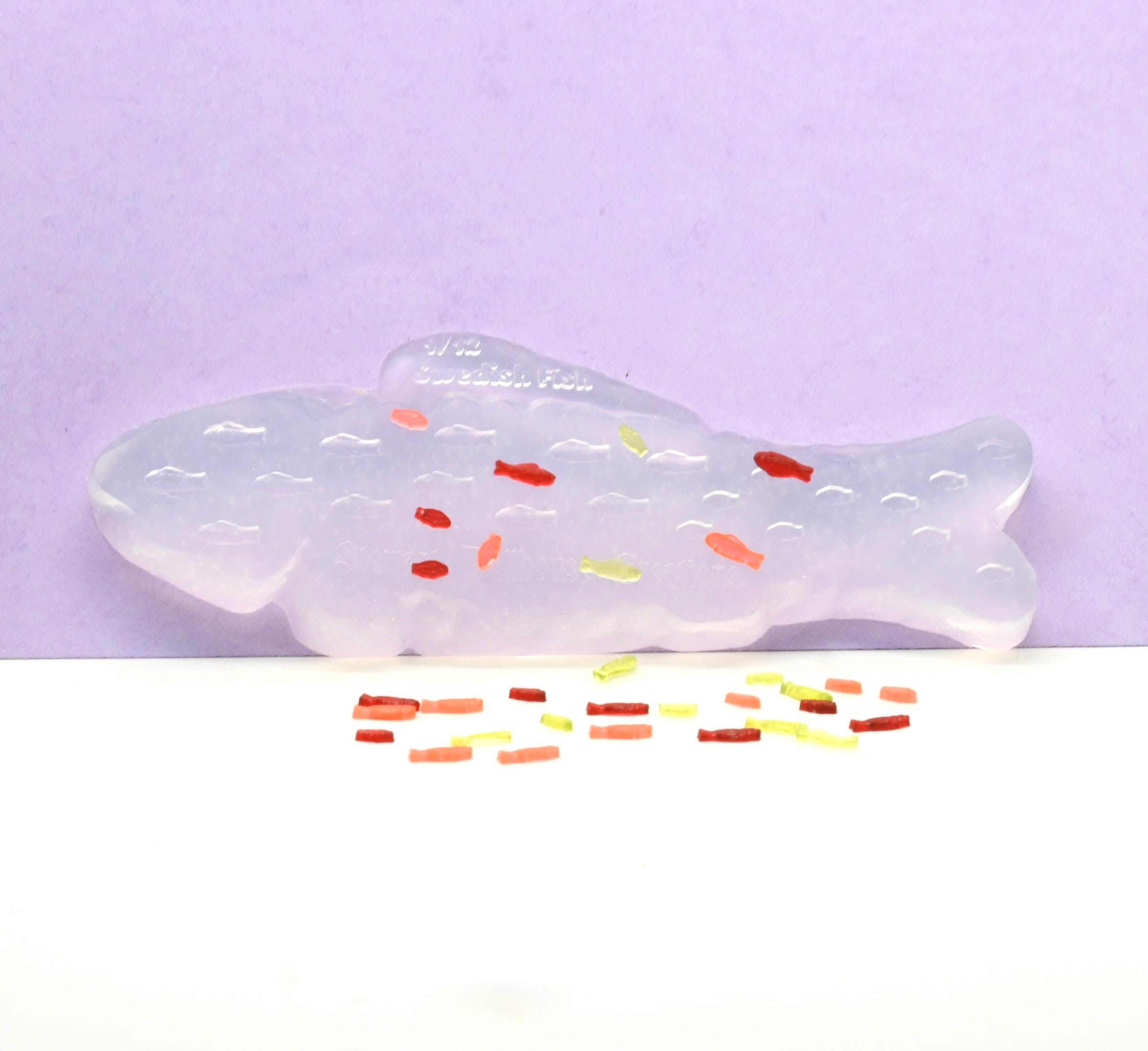 Sample Resin Fish UV Resin Ready ~ 1:12 Swedish Fish Mold ~NEW!~ - Etsy