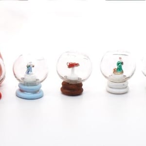 1:24 Christmas Snow Globes Kit NEW! ~ 5 Designs~