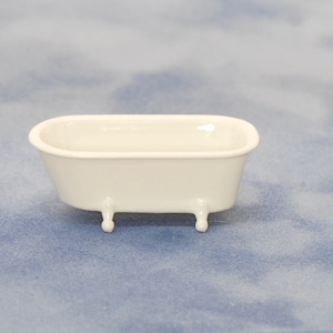 1:48 Dollhouse Clawfoot Bathtub